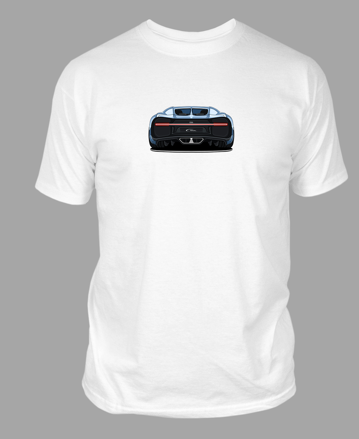 Blue Bugatti Chiron T-shirt – anzianidesigns