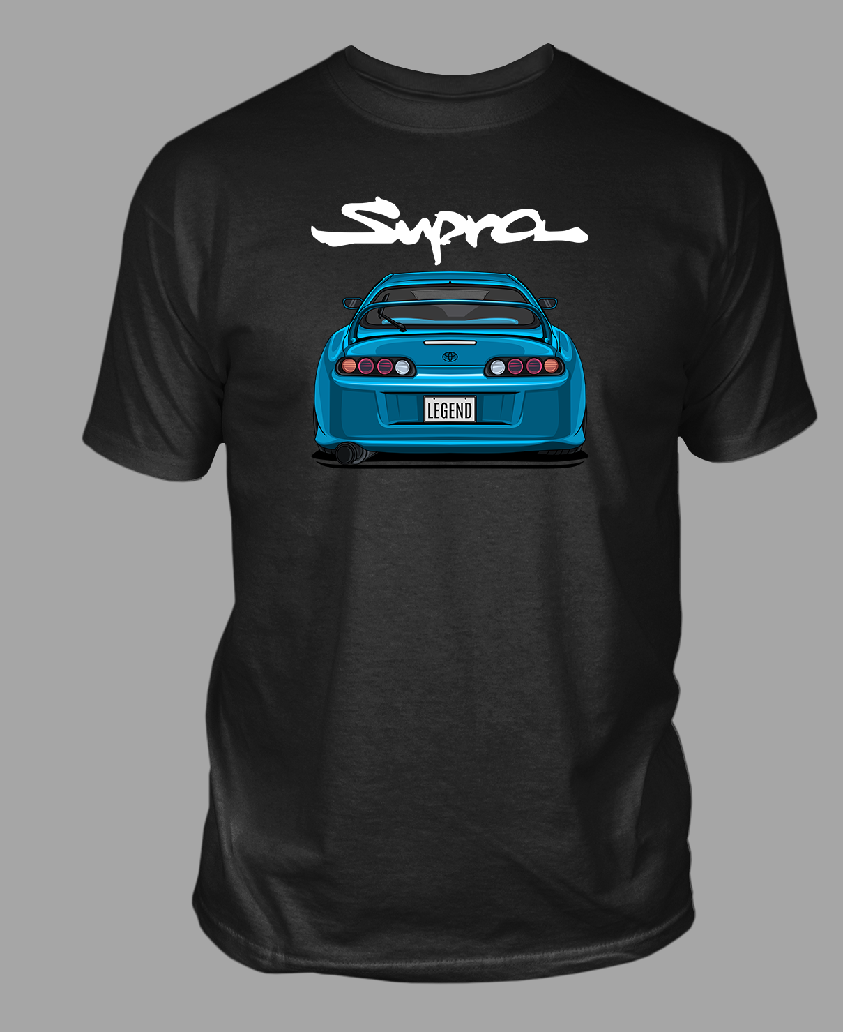 Blue Toyota Supra T-shirt