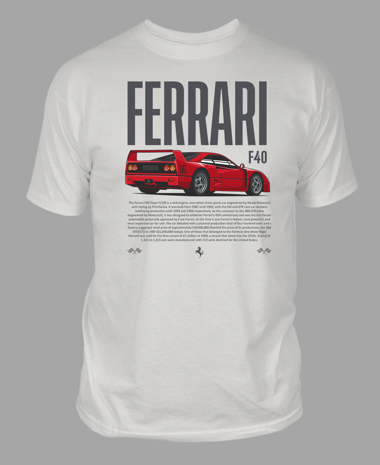 Ferrari F40 T-shirt