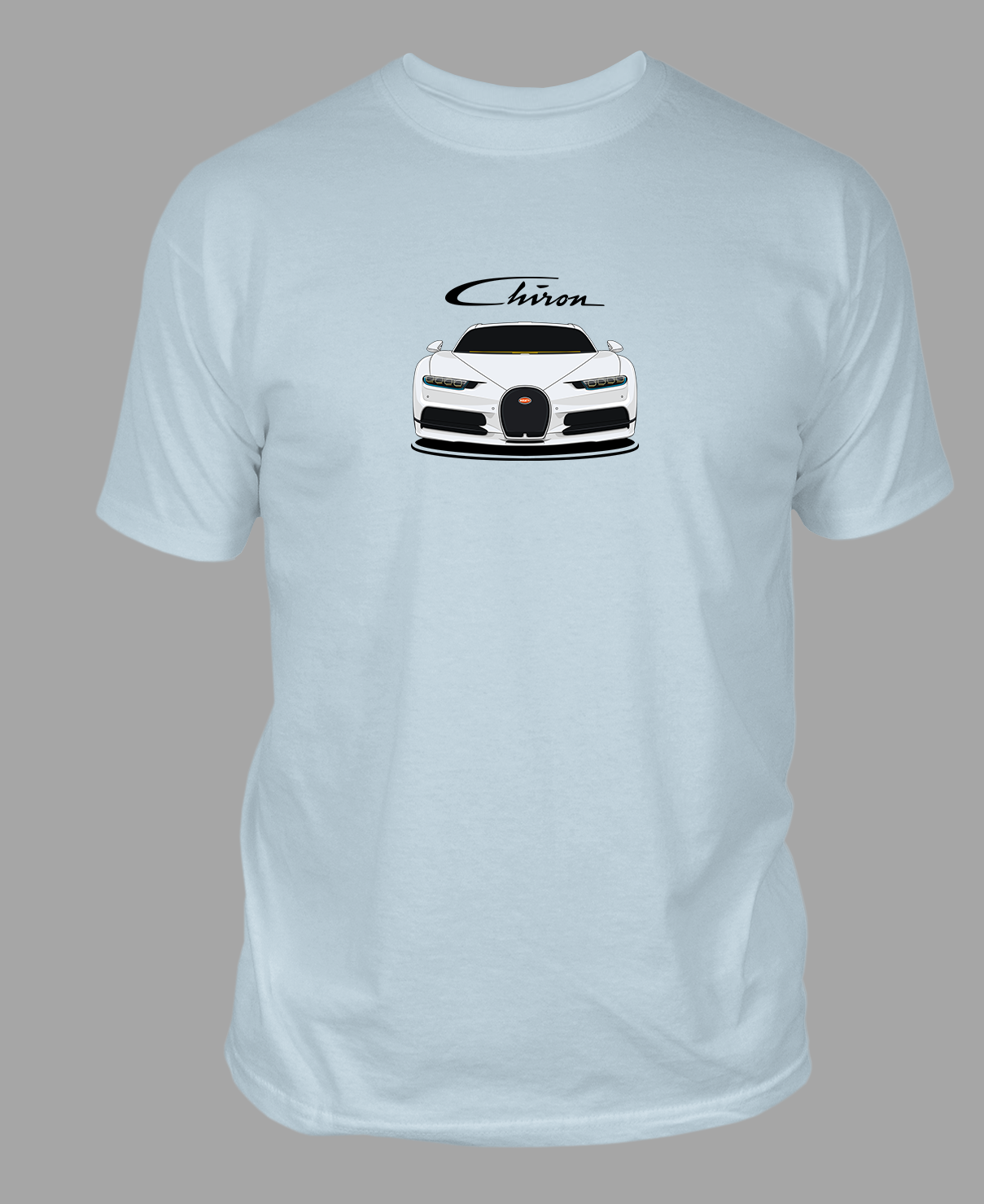 White Bugatti Chiron T-shirt – anzianidesigns