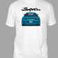 Blue Toyota Supra T-shirt