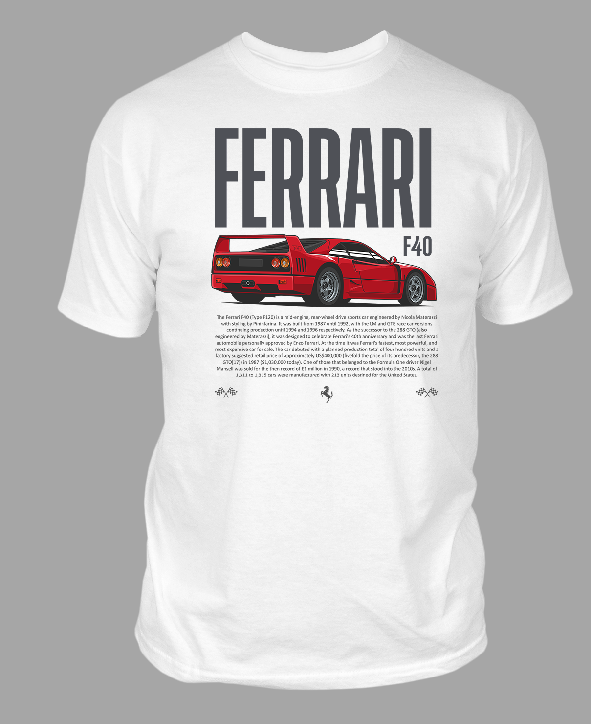 Ferrari F40 T-shirt