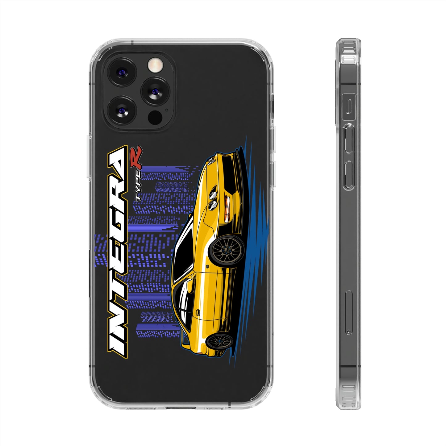 Yellow Integra Type R Clear Case