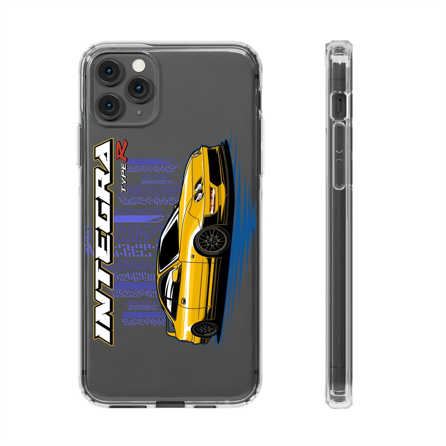 Yellow Integra Type R Clear Case