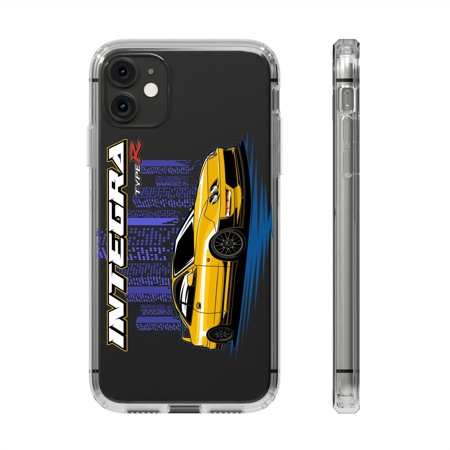 Yellow Integra Type R Clear Case