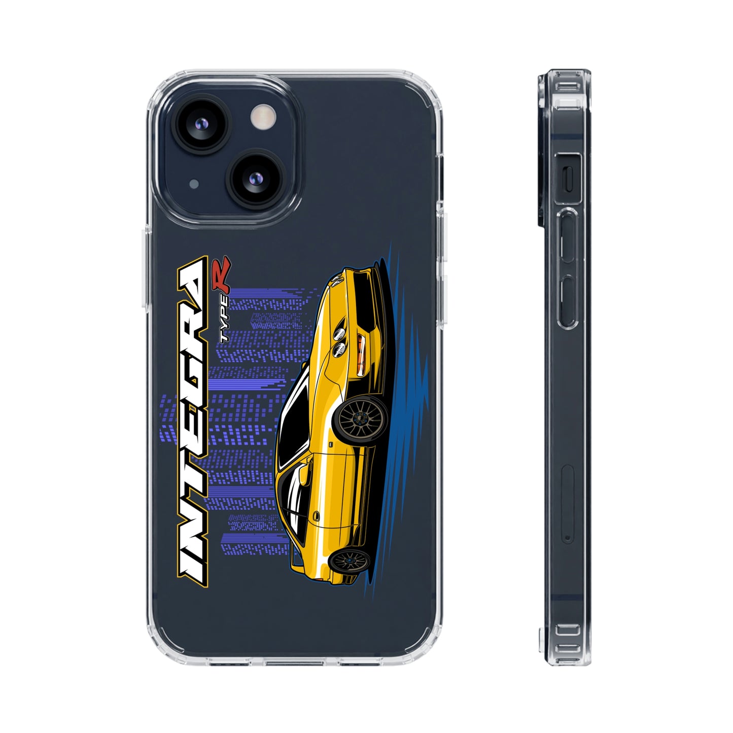 Yellow Integra Type R Clear Case