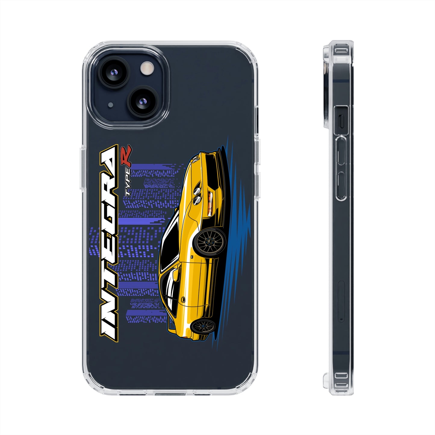 Yellow Integra Type R Clear Case