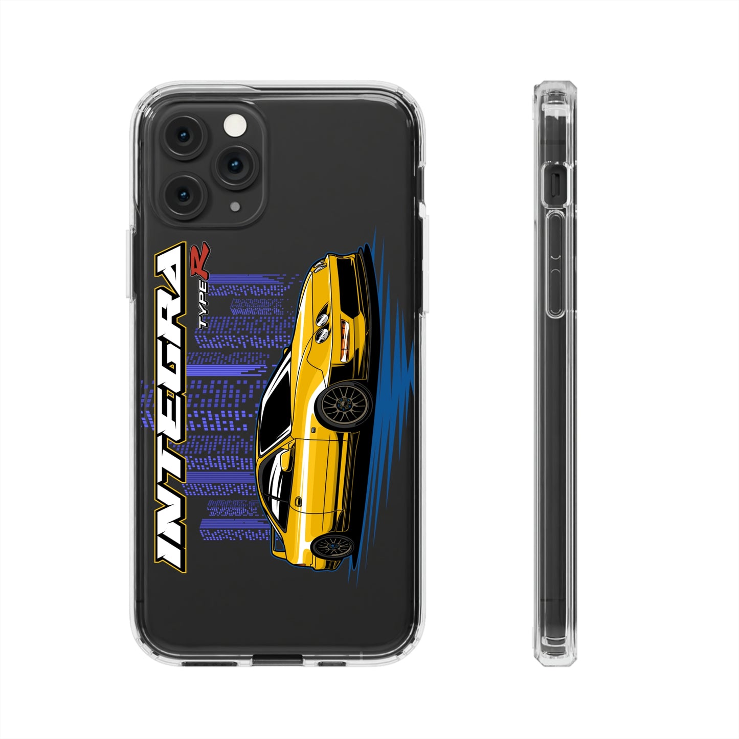 Yellow Integra Type R Clear Case