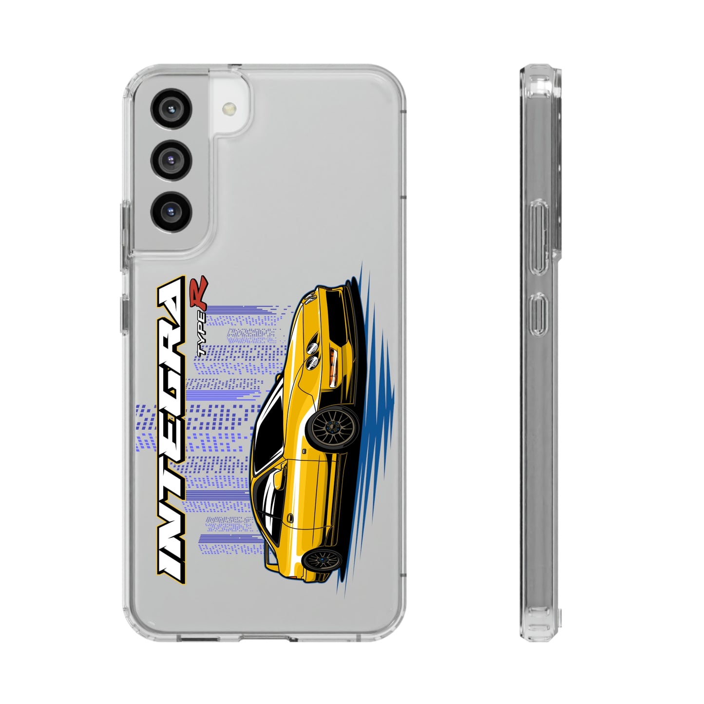 Yellow Integra Type R Clear Case