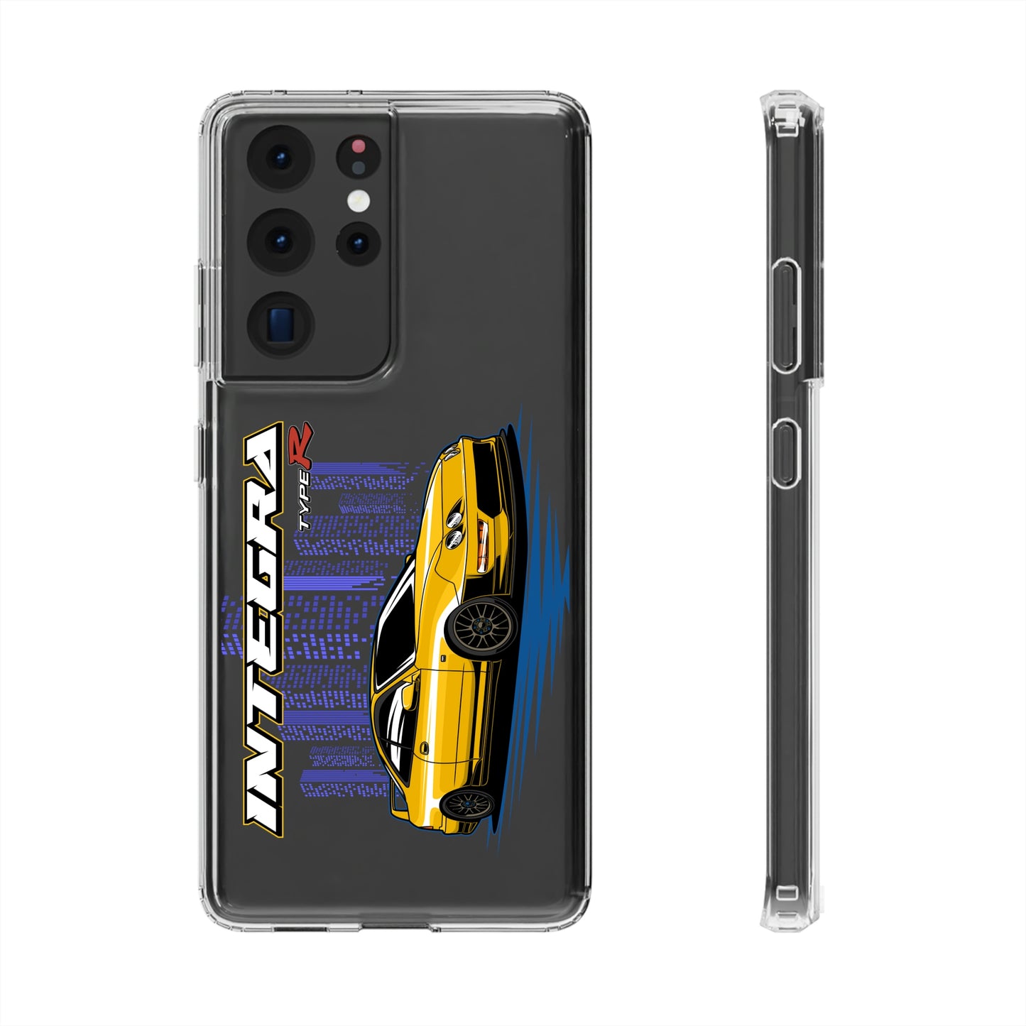 Yellow Integra Type R Clear Case