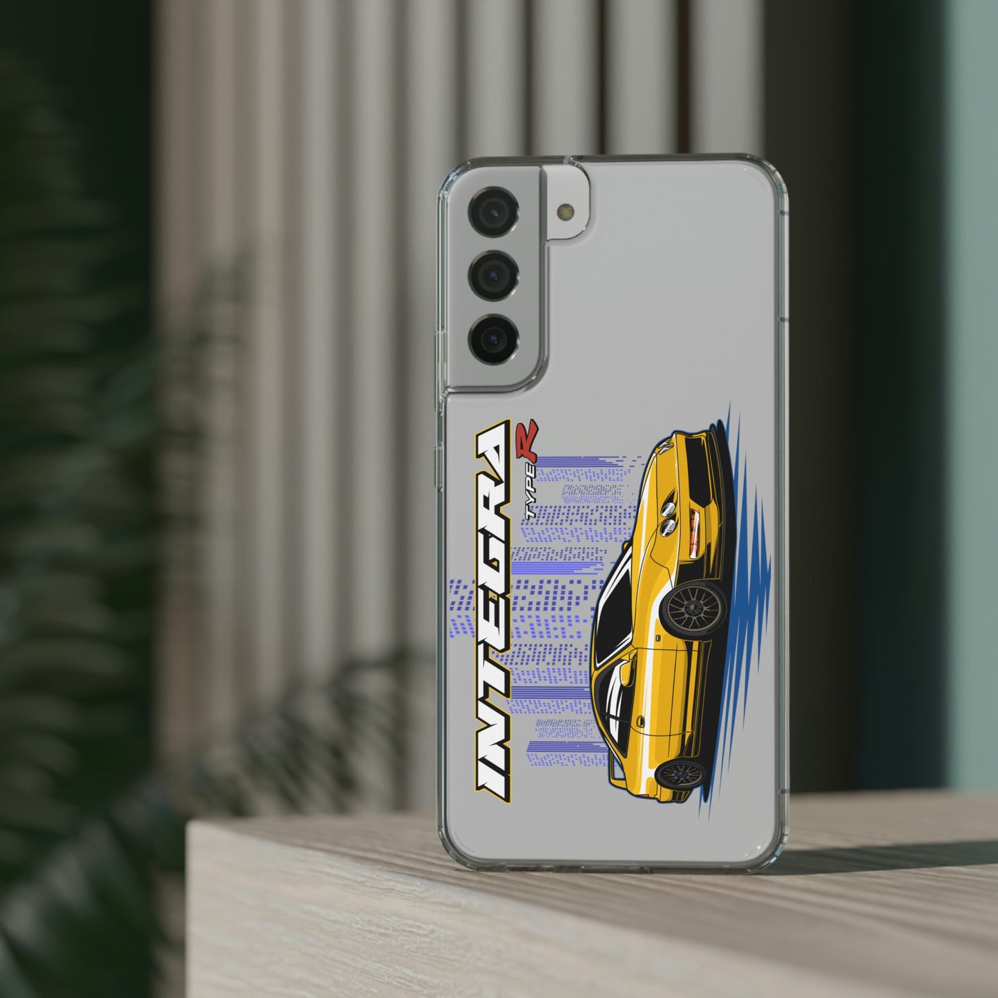 Yellow Integra Type R Clear Case