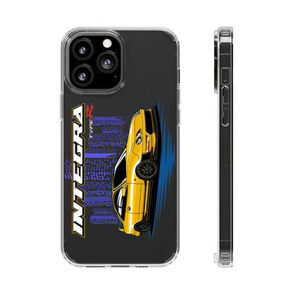 Yellow Integra Type R Clear Case