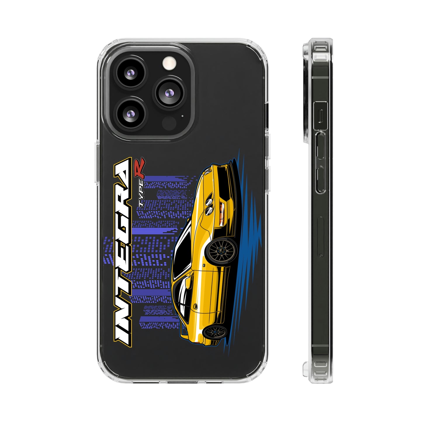 Yellow Integra Type R Clear Case