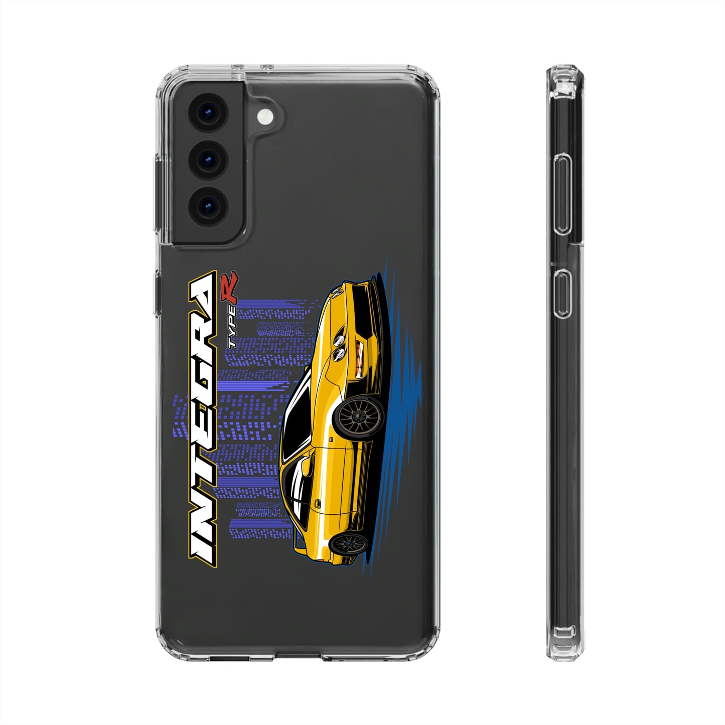 Yellow Integra Type R Clear Case